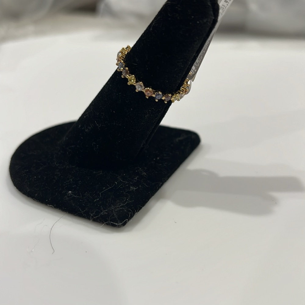 PD PAOLA SAGE GOLD 18KT GOLD PLATED RING SIZE 5 SIZE 6 BRAND NEW - Picture 7 of 7